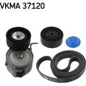 Kit Courroie Multi-V SKF VKMA 37120 - Accessoires Et Galets Haute Qualité
