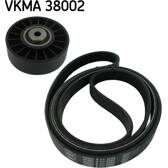Kit de courroies d'accessoire SKF - VKMA 38002