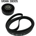 Kit de courroies d'accessoire SKF - VKMA 38005