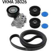 Kit de courroies d'accessoire SKF - VKMA 38026