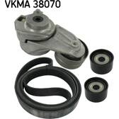 Kit de courroies d'accessoire SKF - VKMA 38070