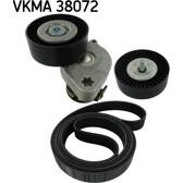 Kit de courroies d'accessoire SKF - VKMA 38072