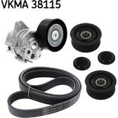 Kit de courroies d'accessoire SKF - VKMA 38115