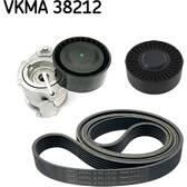 Kit de courroies d'accessoire SKF - VKMA 38212