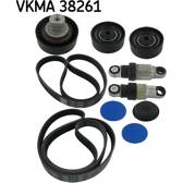 Kit de courroies d'accessoire SKF - VKMA 38261