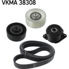 Kit de courroies d'accessoire SKF - VKMA 38308