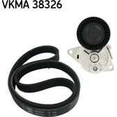 Kit de courroies d'accessoire SKF - VKMA 38326