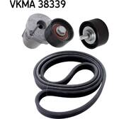 Kit de courroies d'accessoire SKF - VKMA 38339