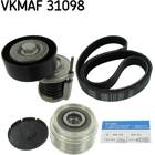 Kit de courroies d'accessoire SKF - VKMAF 31098