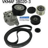 Kit de courroies d'accessoire SKF - VKMAF 38020-3