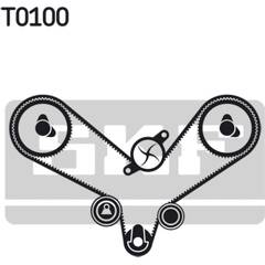 Kit de distribution + pompe à eau SKF - VKMC 01201