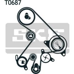Kit de distribution + pompe à eau SKF - VKMC 91303
