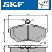 Kit pastiglie freno anteriore SKF - VKBP 80598
