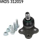 Kniehebelgelenk SKF - VKDS 312019