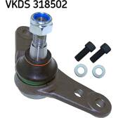 Kniehebelgelenk SKF - VKDS 318502