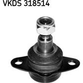 Kniehebelgelenk SKF - VKDS 318514