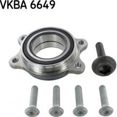 Kit de roulement de roue SKF VKBA 6632 à un prix avantageux