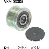 Polea, alternador SKF - VKM 03305