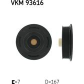 Polea, cigüeñal SKF - VKM 93616