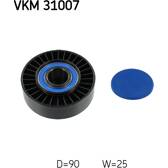 Polea inversión/guía, correa poli V SKF - VKM 31007