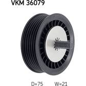 Polea inversión/guía, correa poli V SKF - VKM 36079