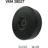Polea inversión/guía, correa poli V SKF - VKM 38027
