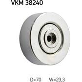 Polea inversión/guía, correa poli V SKF - VKM 38240