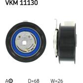 Polea tensora, correa dentada SKF - VKM 11130