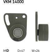 Polea tensora, correa dentada SKF - VKM 14000
