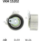 Polea tensora, correa dentada SKF - VKM 15202