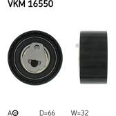 Polea tensora, correa dentada SKF - VKM 16550