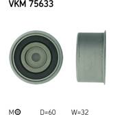 Polea tensora, correa dentada SKF - VKM 75633