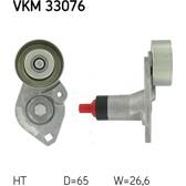 Polea tensora, correa poli V SKF - VKM 33076