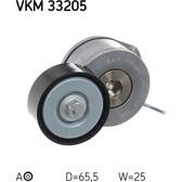 Polea tensora, correa poli V SKF - VKM 33205