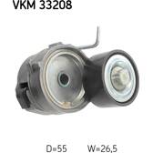 Polea tensora, correa poli V SKF - VKM 33208