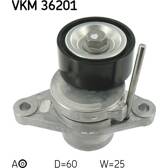 Polea tensora, correa poli V SKF - VKM 36201