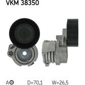 Polea tensora, correa poli V SKF - VKM 38350