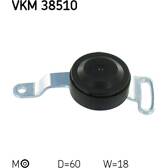 Polea tensora, correa poli V SKF - VKM 38510