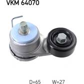 Polea tensora, correa poli V SKF - VKM 64070