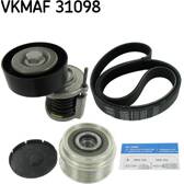 Poly V-riem set SKF - VKMAF 31098