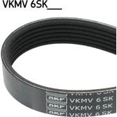 Poly V-riem SKF - VKMV 6SK842