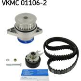 Pompa acqua + Kit cinghie dentate SKF - VKMC 01106-2