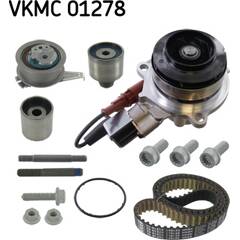 VKMC 01278-1 SKF VKMA 01278 Kit cinghia distribuzione, pompa acqua