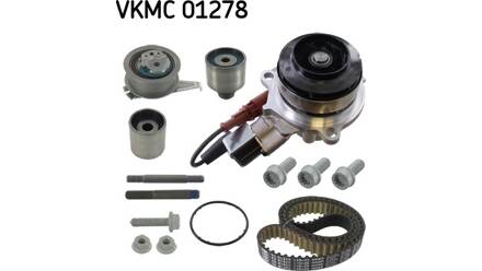 Pompa acqua + Kit cinghie dentate SKF VKMC 01278