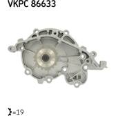 Pompe à eau SKF - VKPC 86633