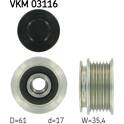Poulie (alternateur) SKF - VKM 03116