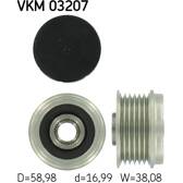 Poulie (alternateur) SKF - VKM 03207