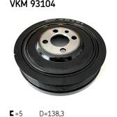 Poulie damper SKF - VKM 93104