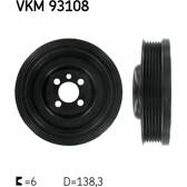 Poulie damper SKF - VKM 93108