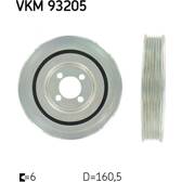 Poulie damper SKF - VKM 93205
